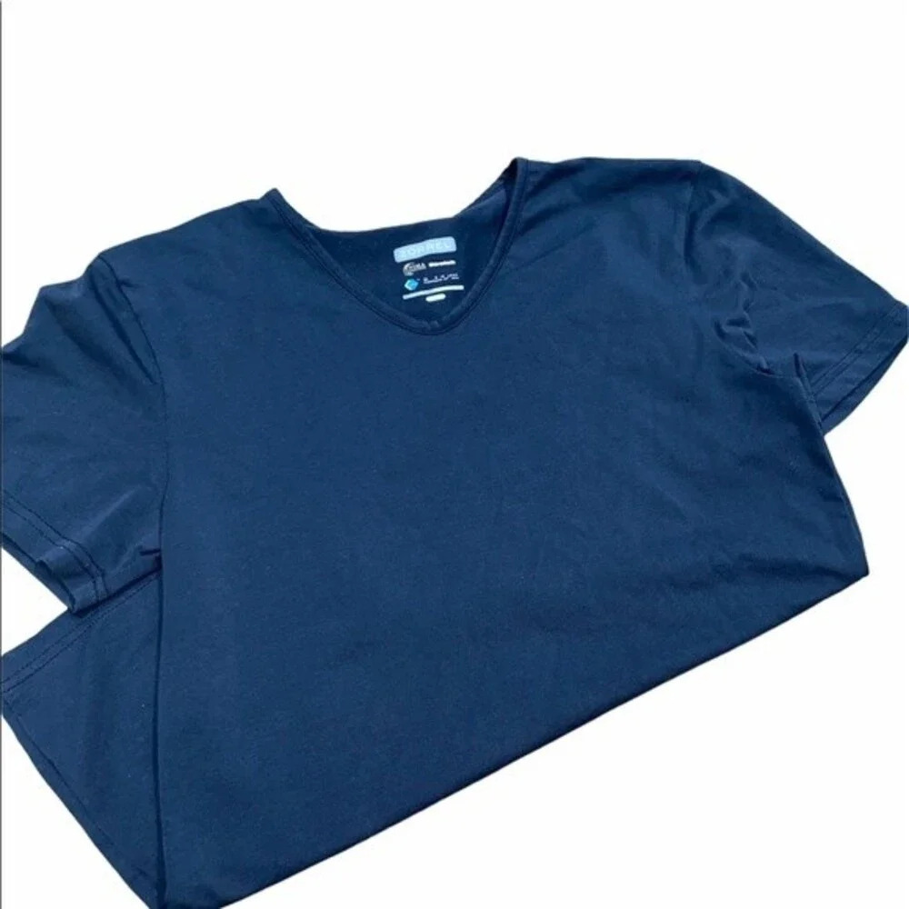 Zorrel size small black pima cotton athletic top